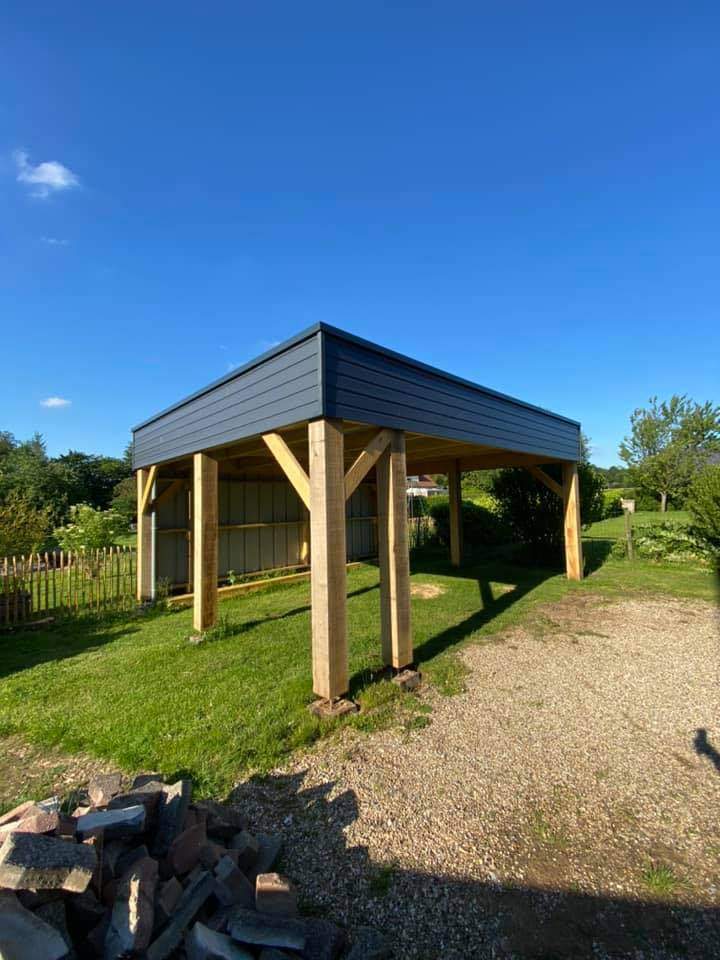 Travaux de construction ossature bois Normandie