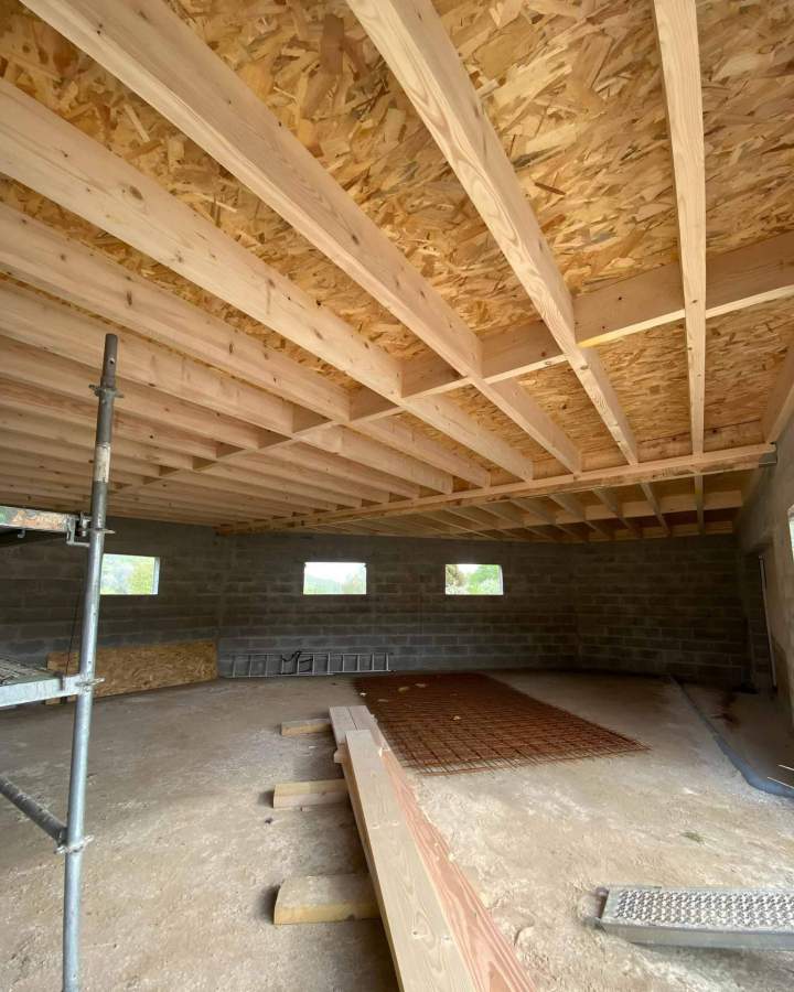 Construction ossature bois Normandie