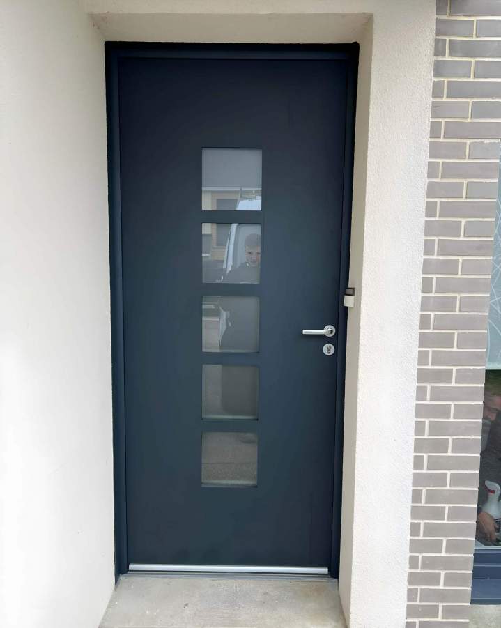 Installation porte d'entrée Normandie