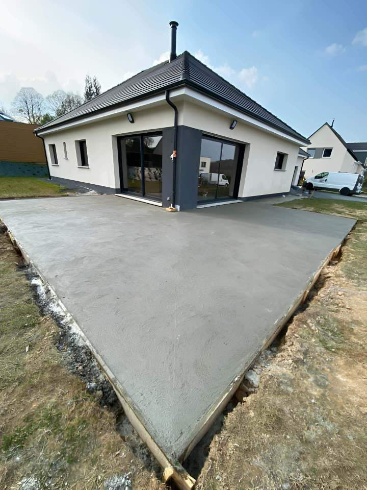 Travaux de dallage Normandie