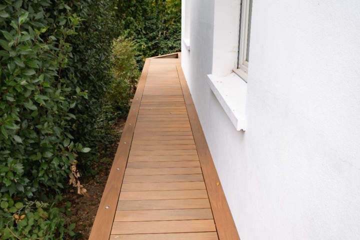 Nous réalisons les travaux d’aménagement extérieur.